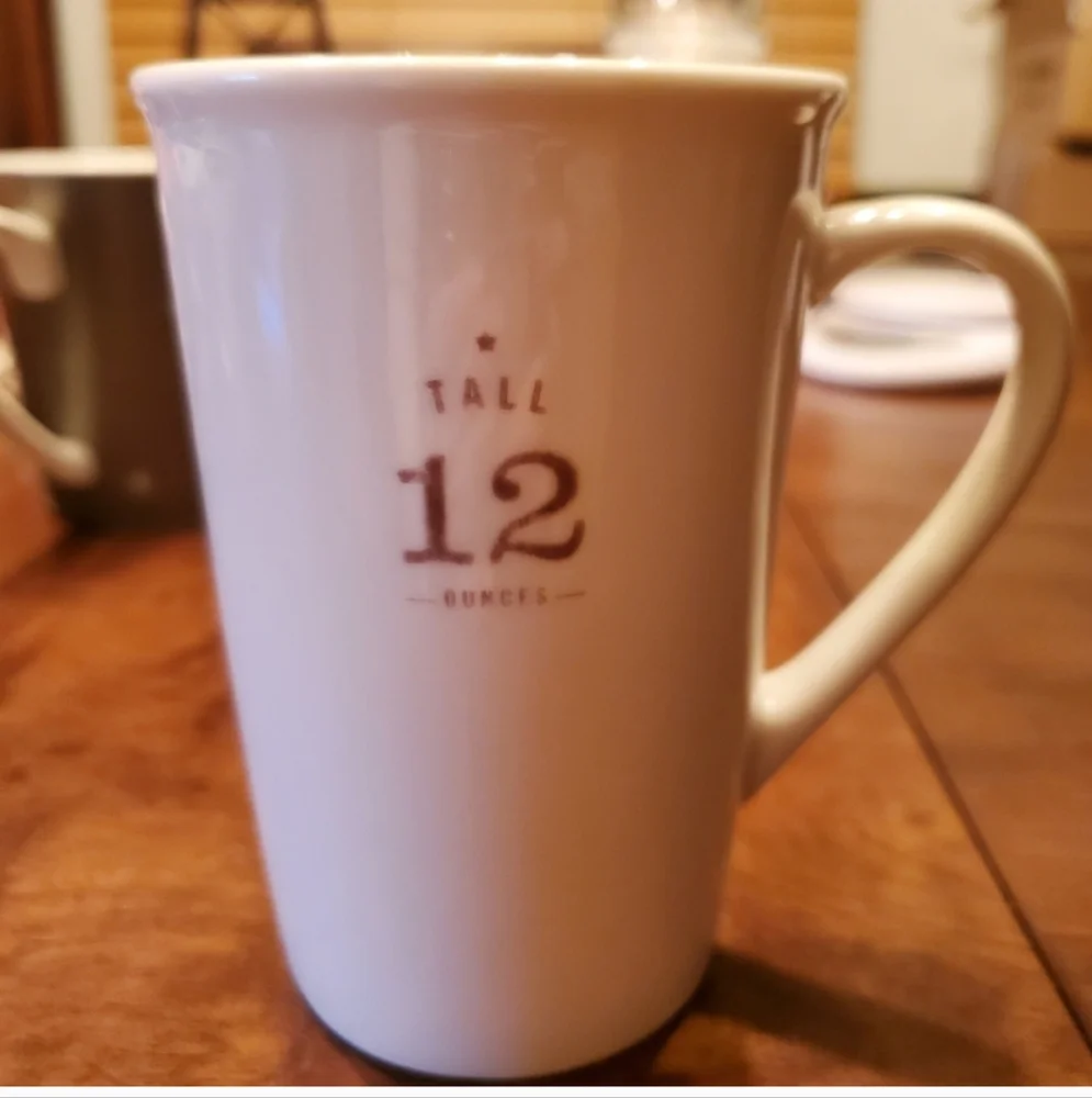 Starbucks 2010 Tall 12oz Coffee Mug